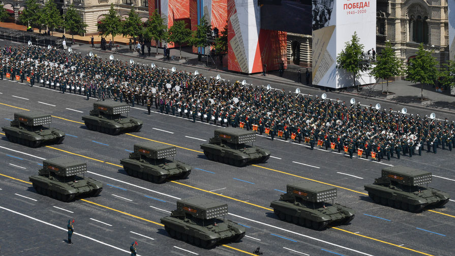 
Генеральную репетицию военного парада в Москве 7 мая будут транслировать по ТВ                2