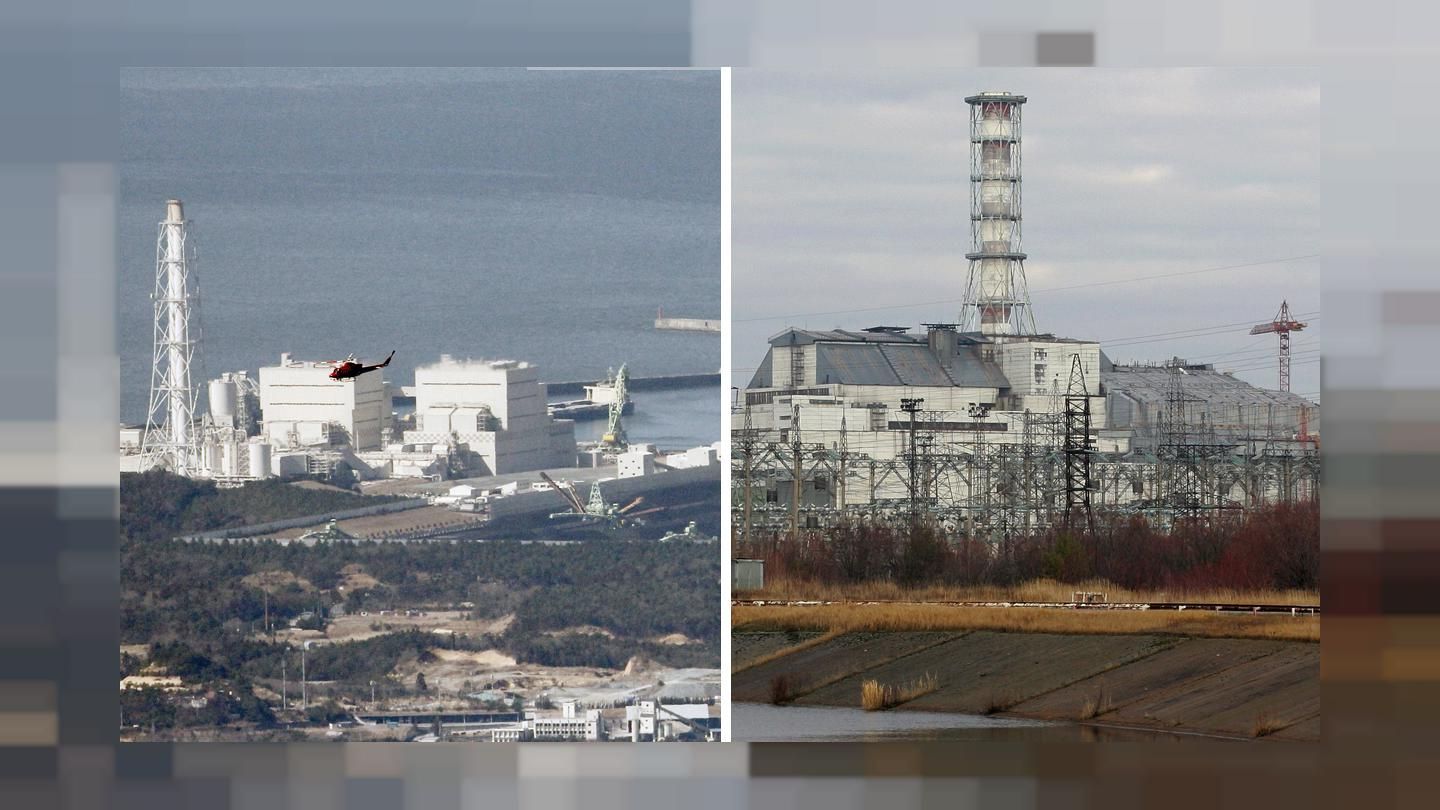 Авария на Чернобыльской АЭС И на АЭС В Фукусиме