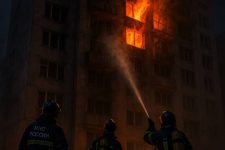 пожар на Тюленина