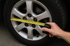 Как измерить диск рулеткой