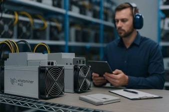 Операция по майнингу криптовалюты